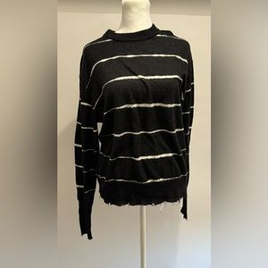 Zara Striped Sweater NWT Wool and Alpaca Blend Women’s Small